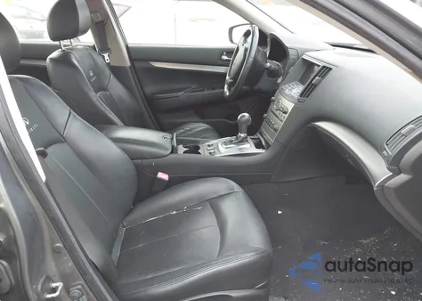 2012 Infiniti G37X z USA, uszkodzony, nr VIN JN1CV6AR3CM977356